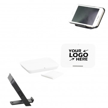 Phone Holder with Wireless Charger Pad